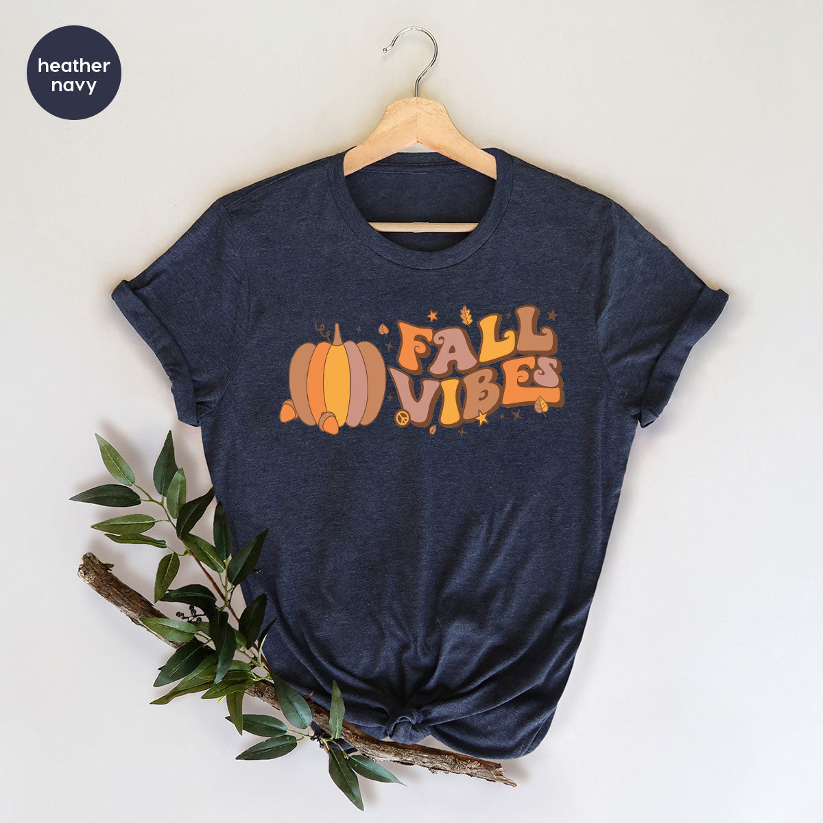 Fall Vibes Shirt, Thanksgiving 2022 T-Shirt, Tee product image 17