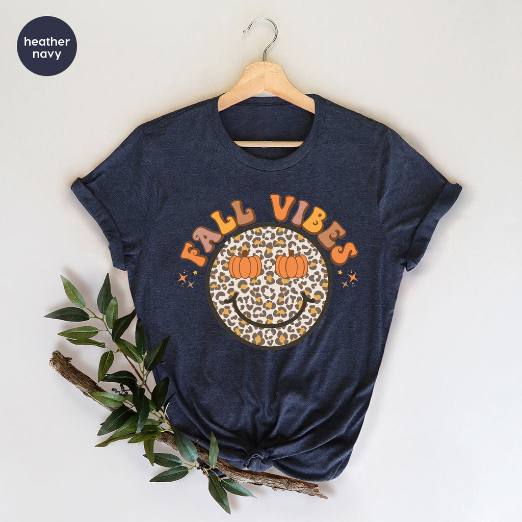 Fall Vibes Smile Shirt, 2022 T-Shirt, Funny Thanksgiving product image 21