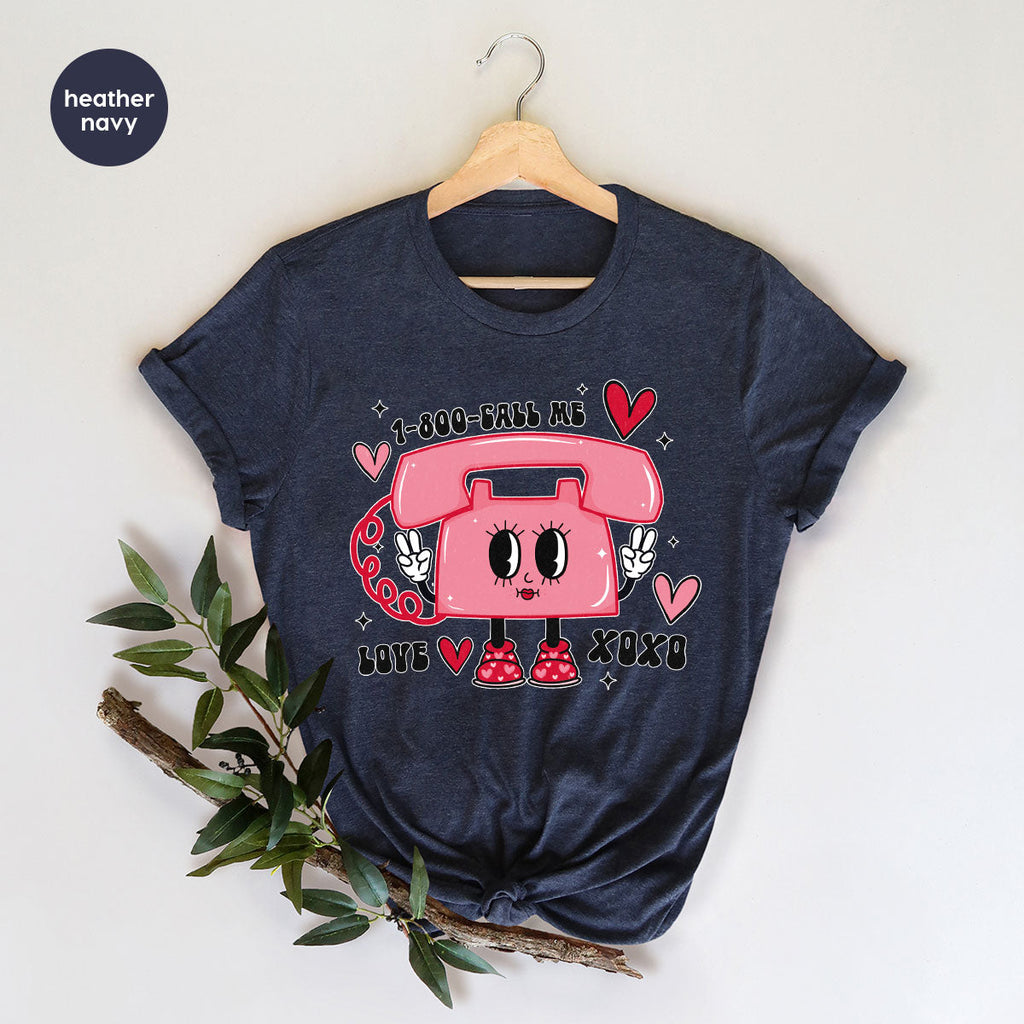 Call Me Lover Shirt, Funny Valentine's Day Cute Love T-Shirt product image 45