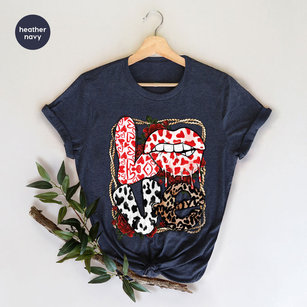 Love Shirt, Lovers Gift, Cool Valentine's Day T-Shirt product image 45