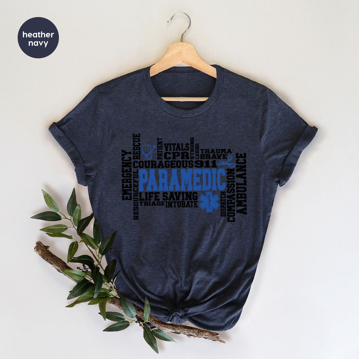 Paramedic T-Shirt, Ambulance Shirt, Life Saver Gift For product image 40