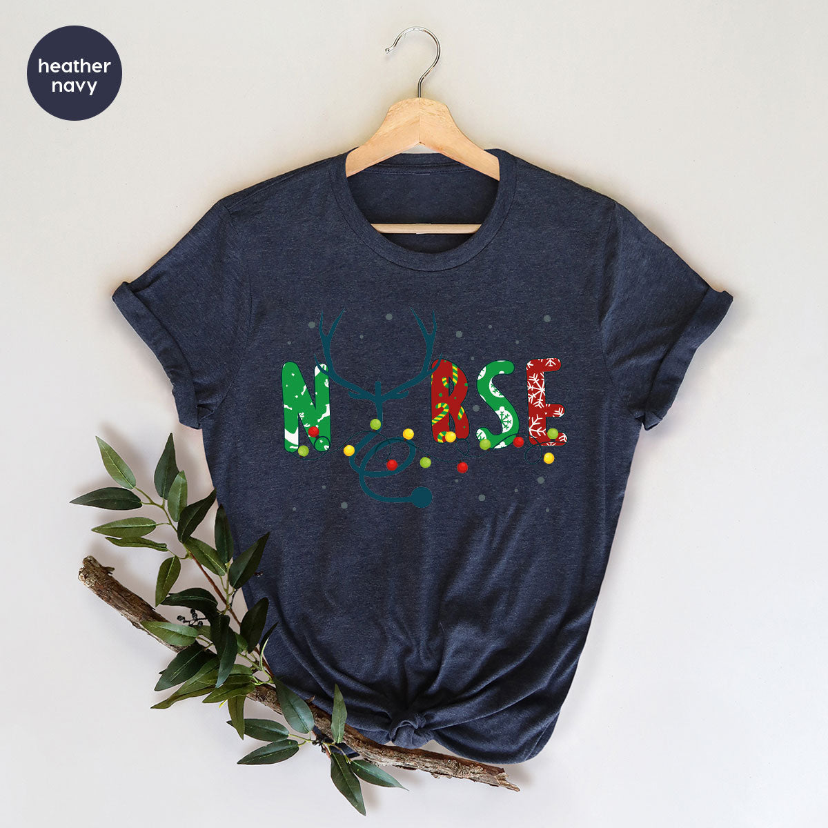 Christmas Nurse Shirt, Health Employee T-Shirt, Gift for product image 19
