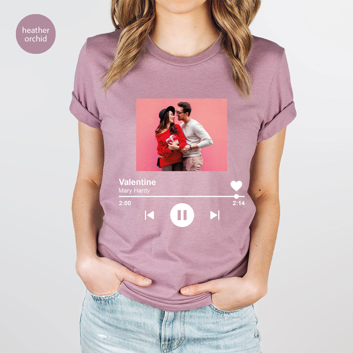 Custom Photo Valentine's Day Shirt, Personalized Gift product image 106