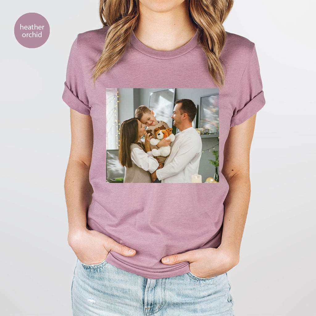 Custom Family T-Shirt, Customizable Photo Shirt, Baby Tee, product image 37