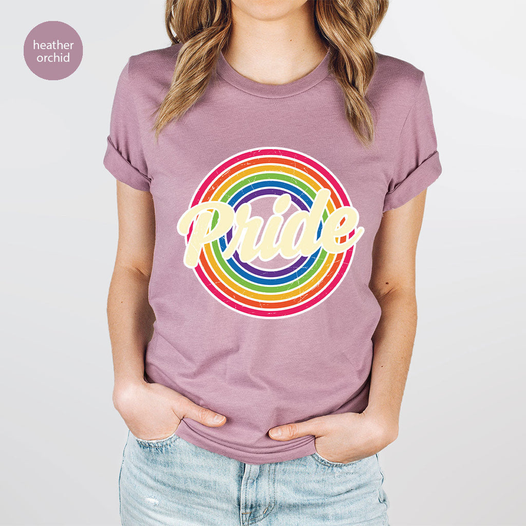 Pride Shirt, LGBT T-Shirt, Tee, Rainbow Graphic product image 44