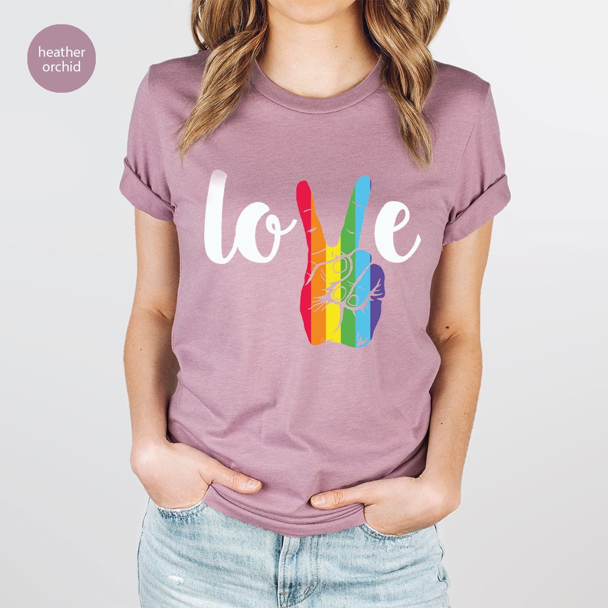 LGBT Love Shirt, Victory T-Shirt, Pride Tee, Glory product image 38