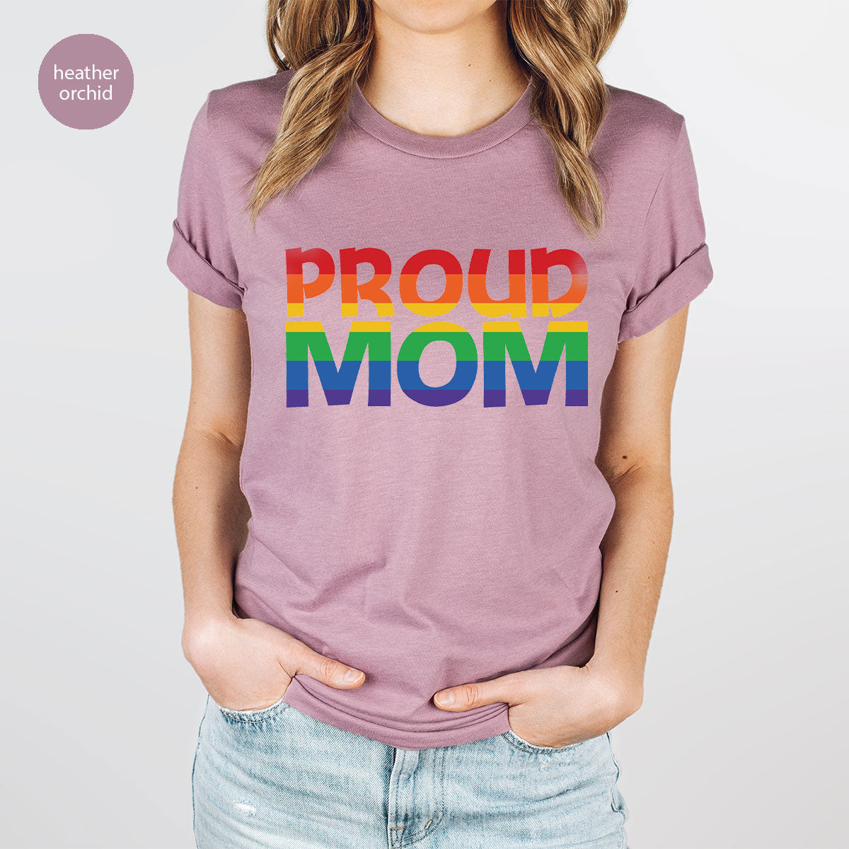 Proud Mom Shirt, LGBT T-Shirt, Tee product image 47