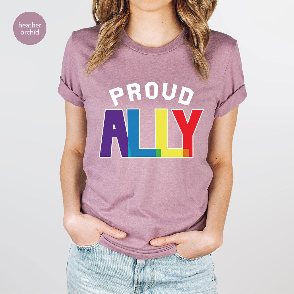 Proud Ally Shirt, LGBT T-Shirt, Tee product image 47