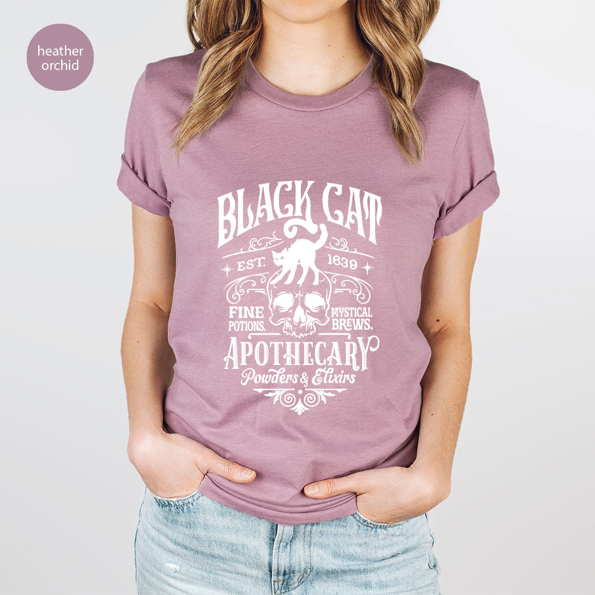 Spooky Season Gifts, Halloween Party Toddler T-Shirt, Cat product image 34