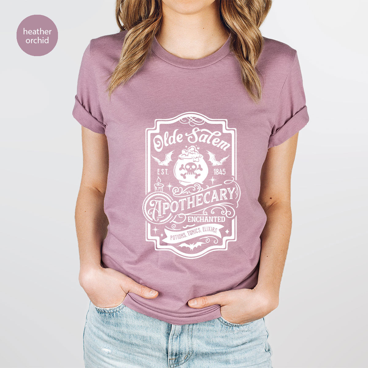 Spooky Season Clothing, Witches Crewneck Sweatshirts product image 21