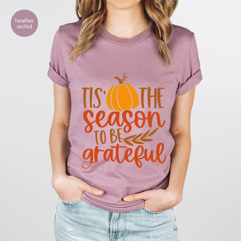 Fall T-Shirt, Autumn Crewneck Sweatshirt, Thanksgiving product image 104