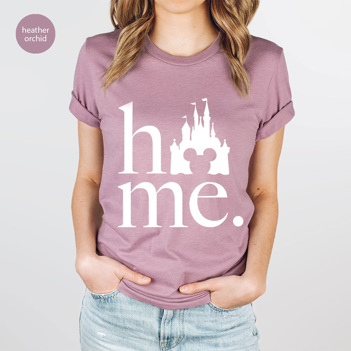 Disney Shirt, Family Home Sweatshirt, World Castle Graphic product image 45