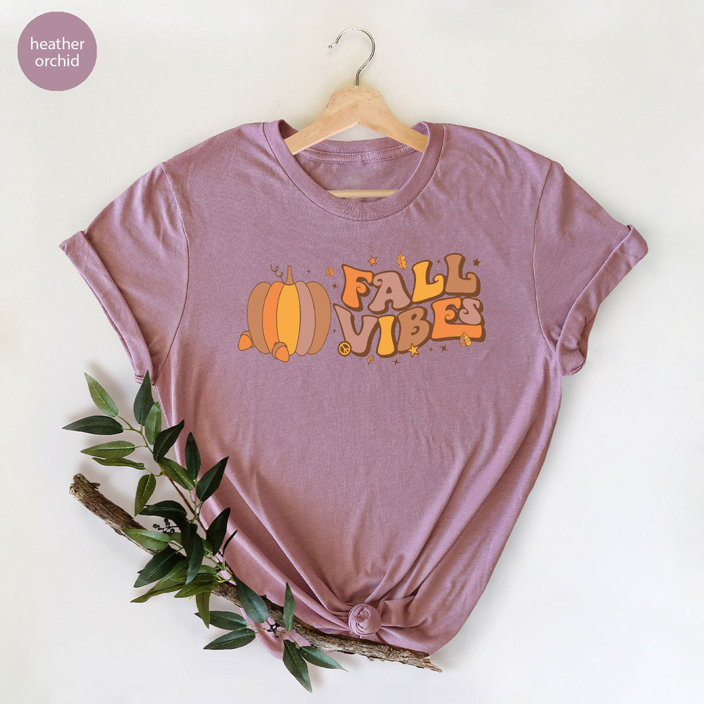 Fall Vibes Shirt, Thanksgiving 2022 T-Shirt, Tee product image 18