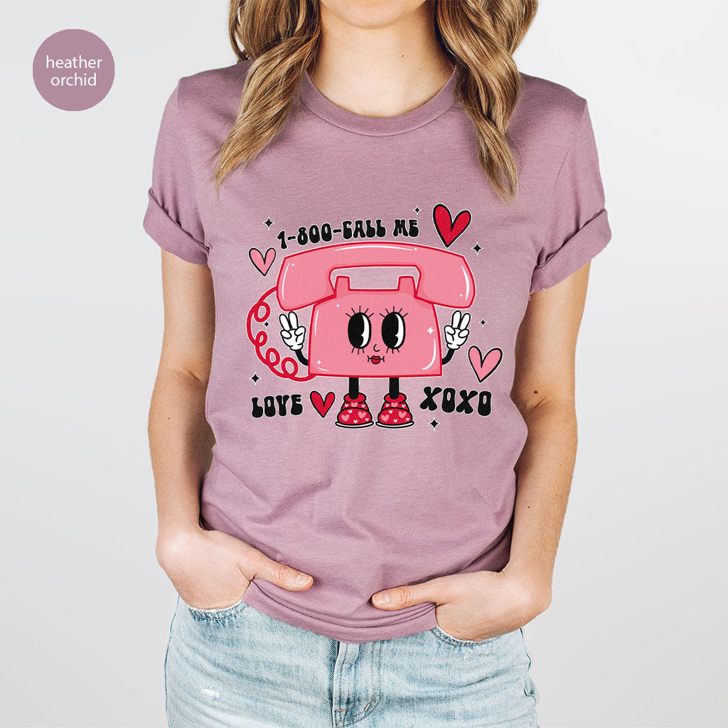 Call Me Lover Shirt, Funny Valentine's Day Cute Love T-Shirt product image 46