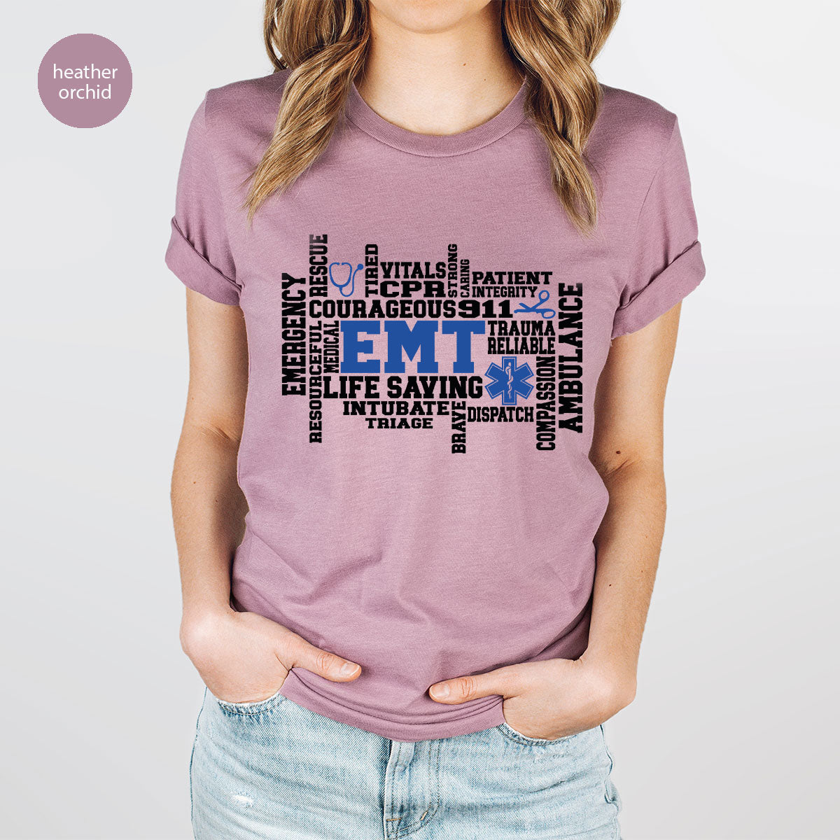 EMT Shirt, Gift For Paramedics, Life Saving T-Shirt product image 46