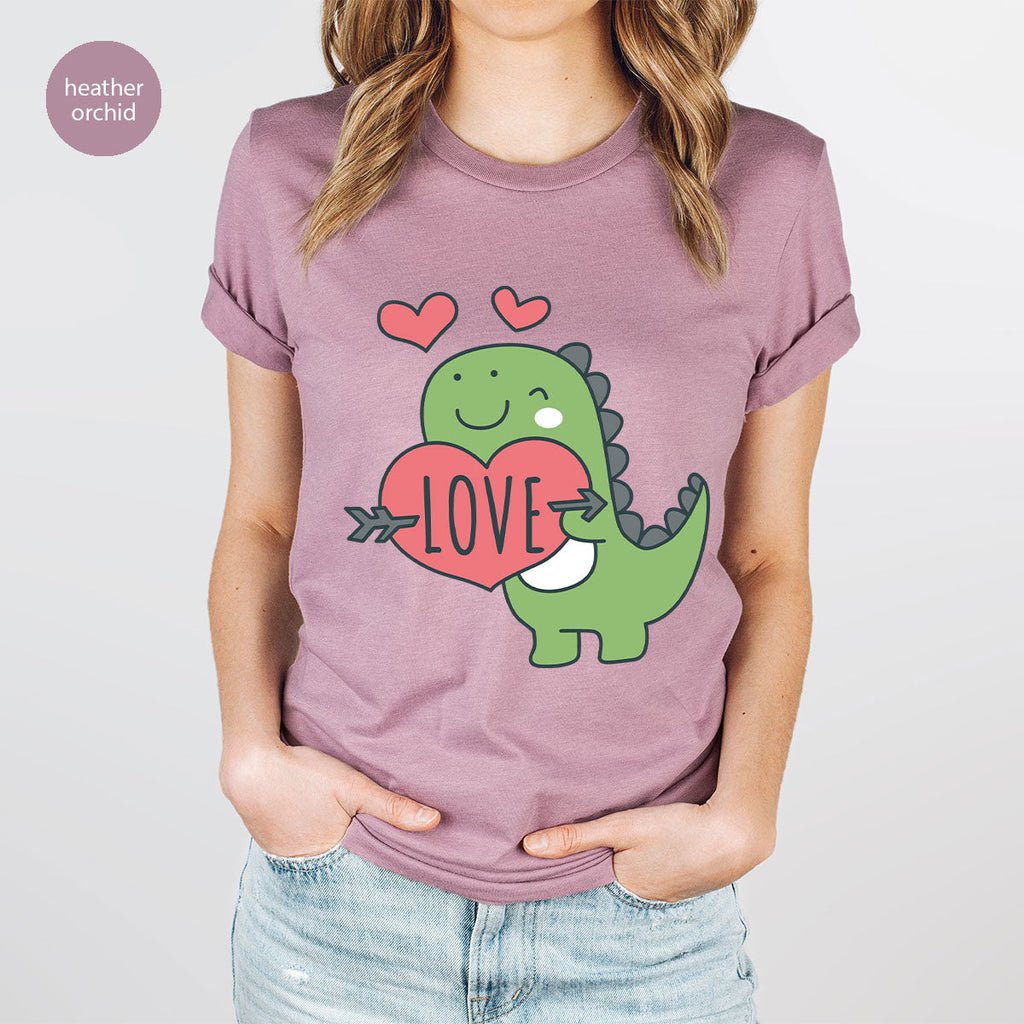 Love Shirt, Lovely Dinosaur Valentine's Day Special For product image 32