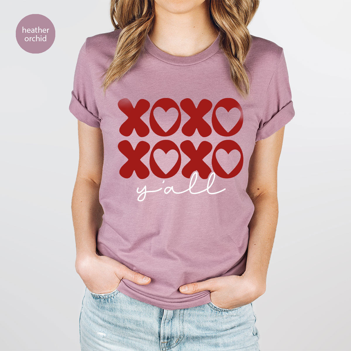 XOXO Shirt, Love Valentine's Day T-Shirt, Couple Match product image 43