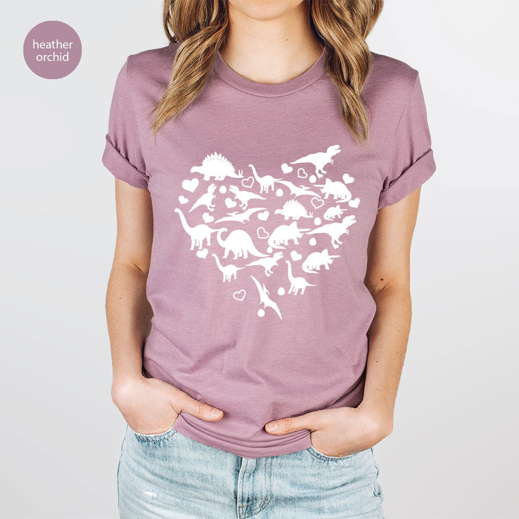 Dinosaur Shirt, Valentine T-Shirt, 2023 Gift product image 40