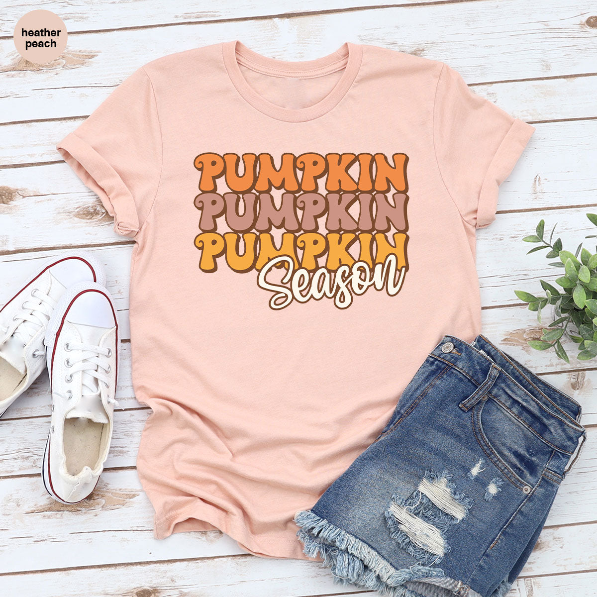 Fall Shirt, Pumpkin Season Thanksgiving 2022 T-Shirt, Cute product image 18