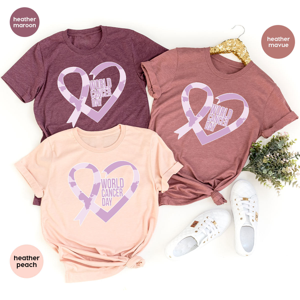 World Cancer Day Gift, T-Shirt, Support Shirt product image 51