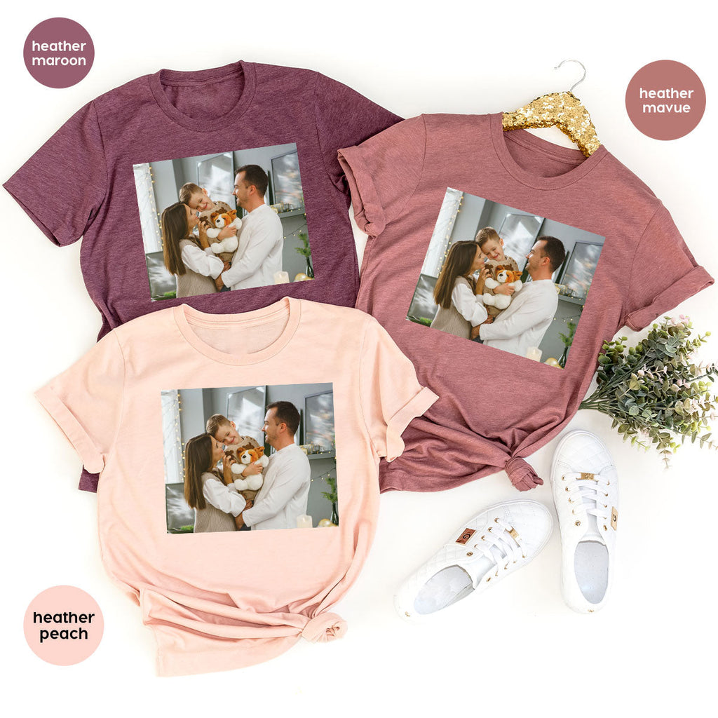 Custom Family T-Shirt, Customizable Photo Shirt, Baby Tee, product image 38