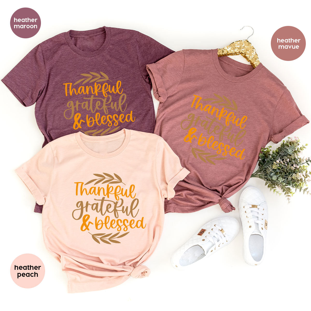 Fall Tshirt, Autumn Clothing, Gift for Her, Happy product image 21