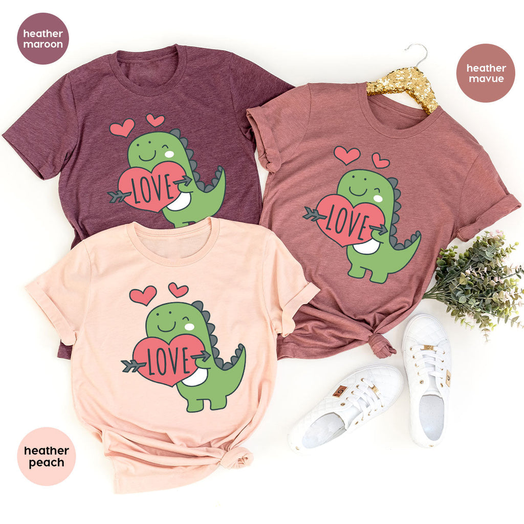 Love Shirt, Lovely Dinosaur Valentine's Day Special For product image 33