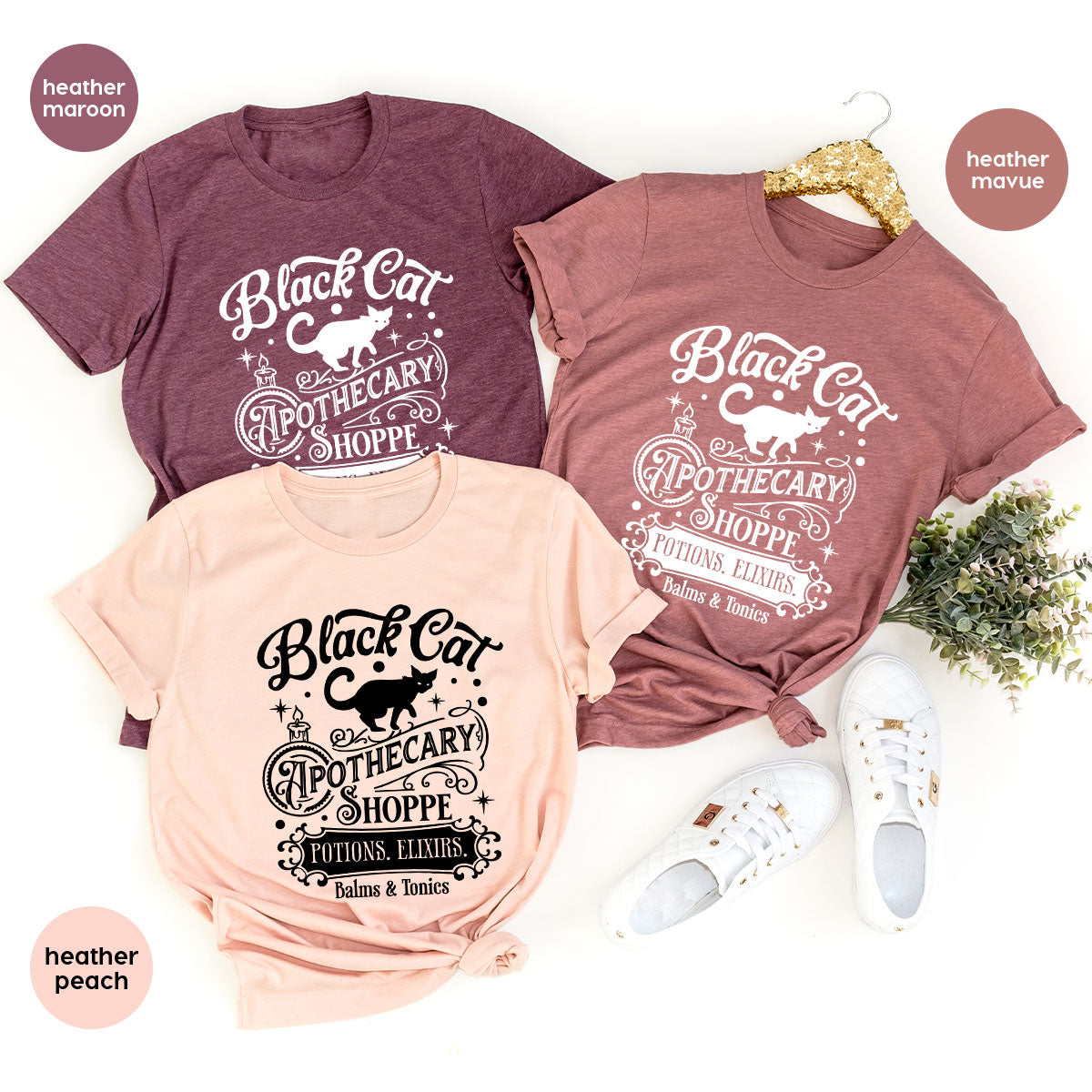 Halloween Party T-Shirt, Spooky Sweatshirt, Gifts, Cat product image 24