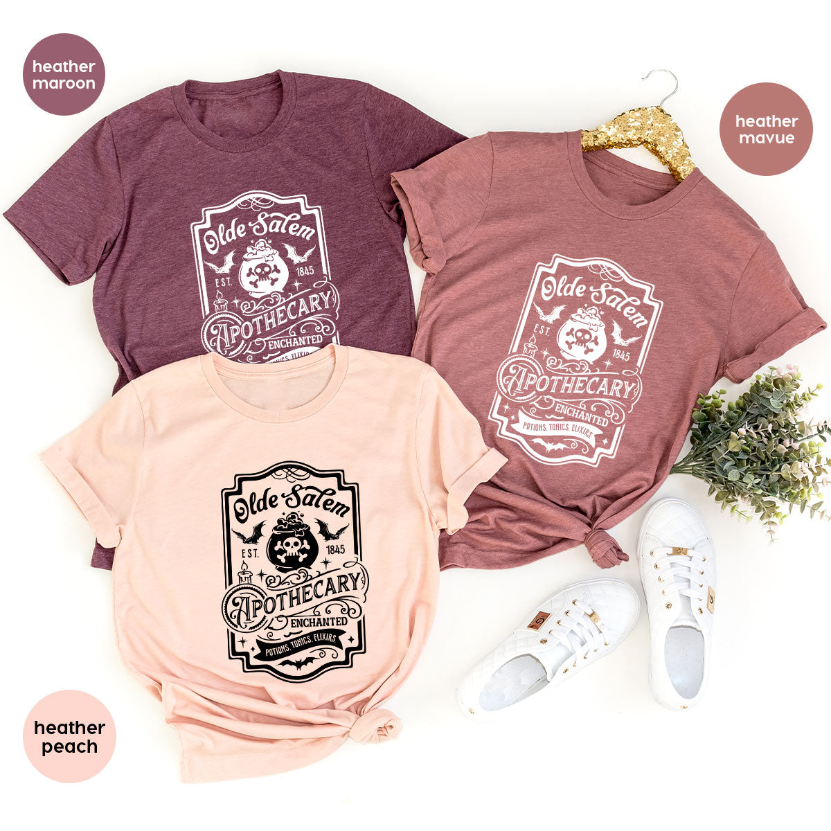 Spooky Season Clothing, Witches Crewneck Sweatshirts product image 22