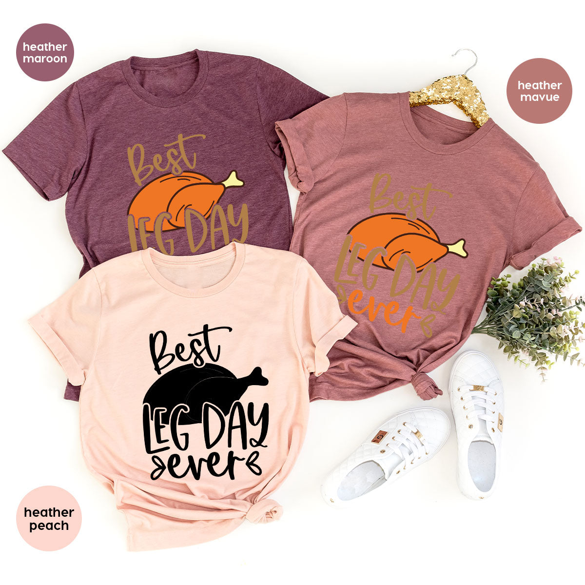 Funny Thanksgiving Shirts, Turkey Graphic Tees, Fall product image 43