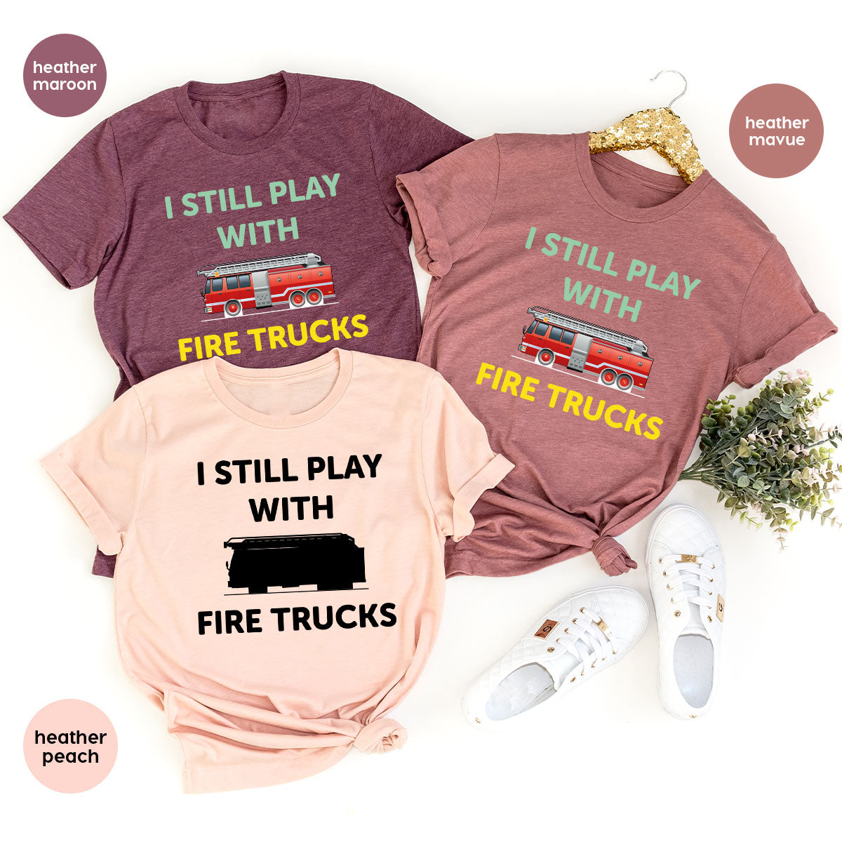 Fire Truck Shirt, Funny Fighter T-Shirt, Fireman Tee product image 50