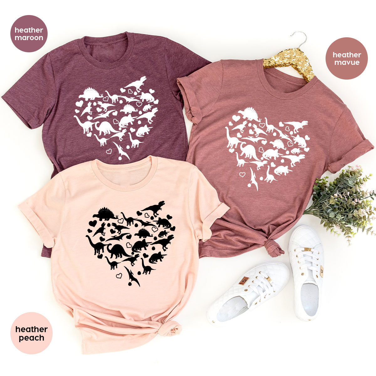 Dinosaur Shirt, Valentine T-Shirt, 2023 Gift product image 41