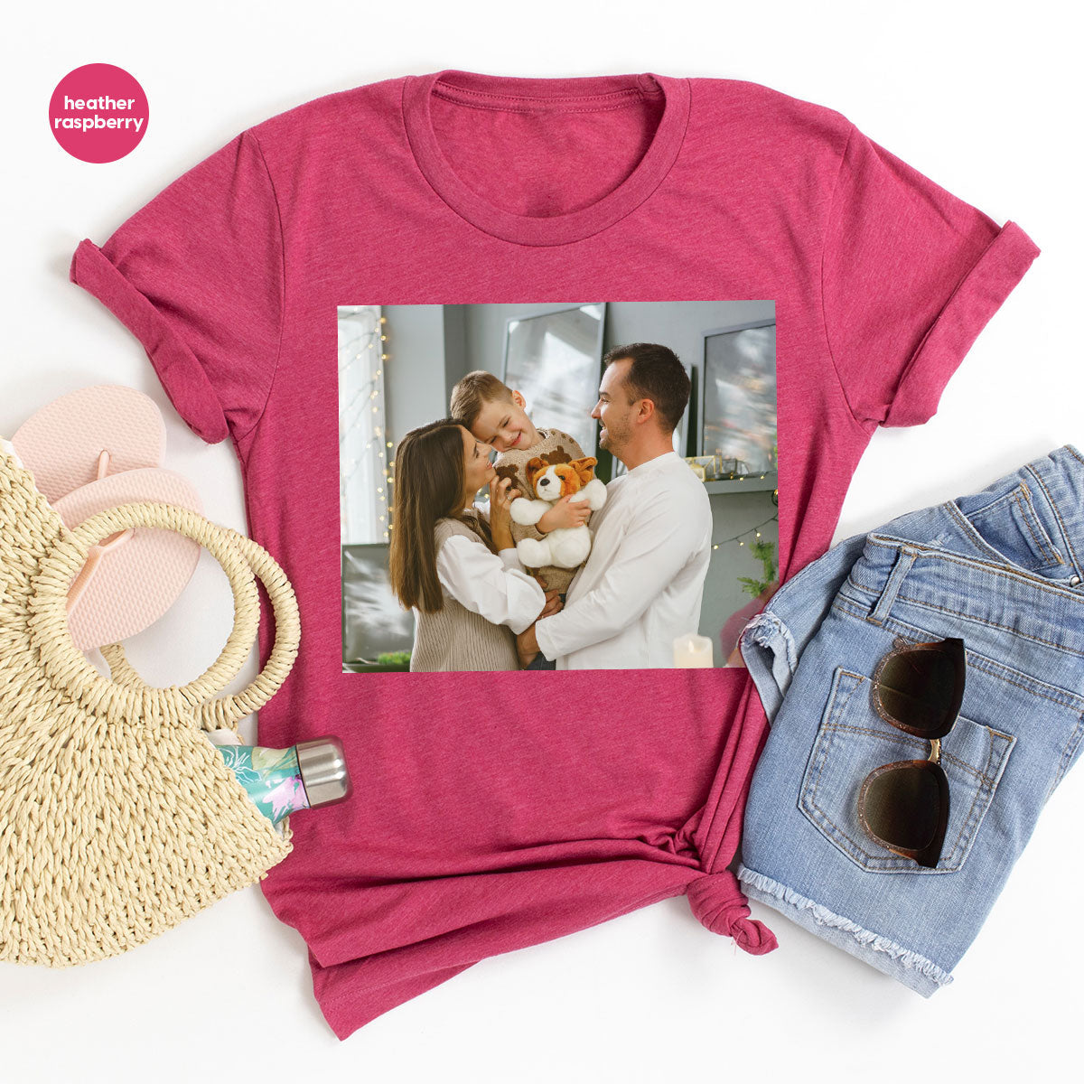 Custom Family T-Shirt, Customizable Photo Shirt, Baby Tee, product image 39