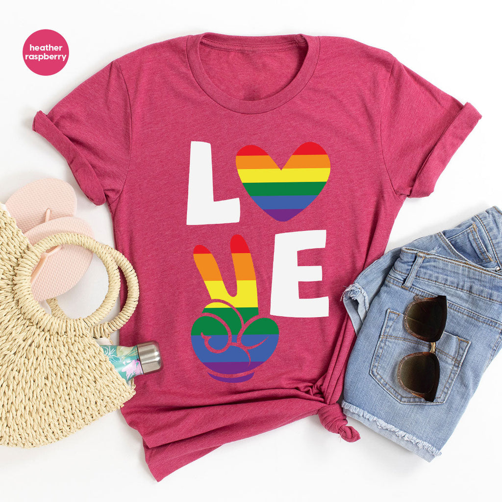 LGBT Love Shirt, Rainbow Glory T-Shirt, Pride Tee product image 48