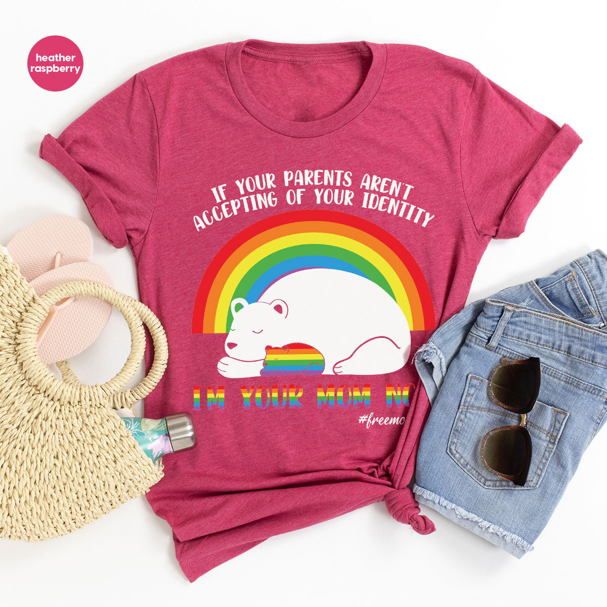 I'm Your Mom Now T-Shirt, Cute LGBT Glory Tee product image 48