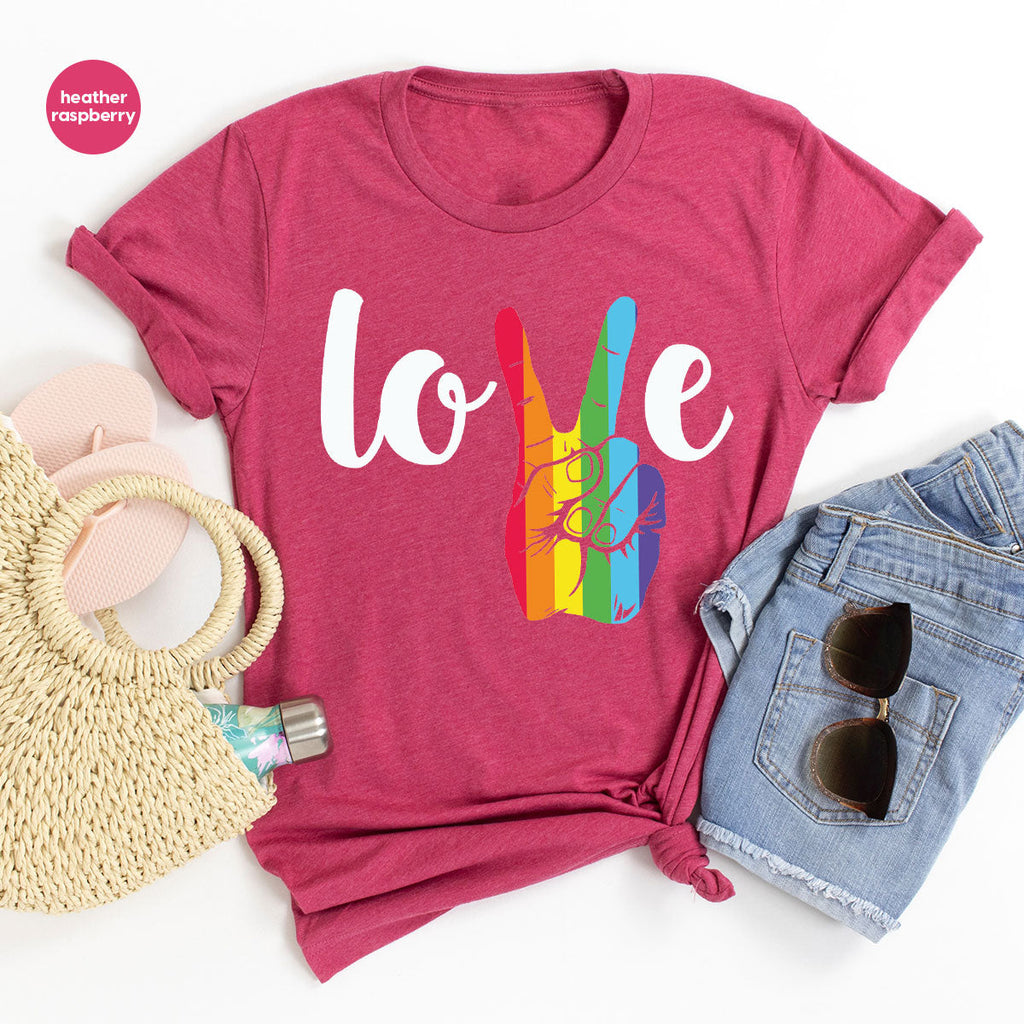 LGBT Love Shirt, Victory T-Shirt, Pride Tee, Glory product image 39