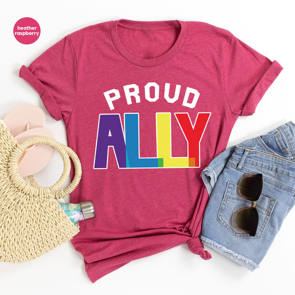 Proud Ally Shirt, LGBT T-Shirt, Tee product image 48