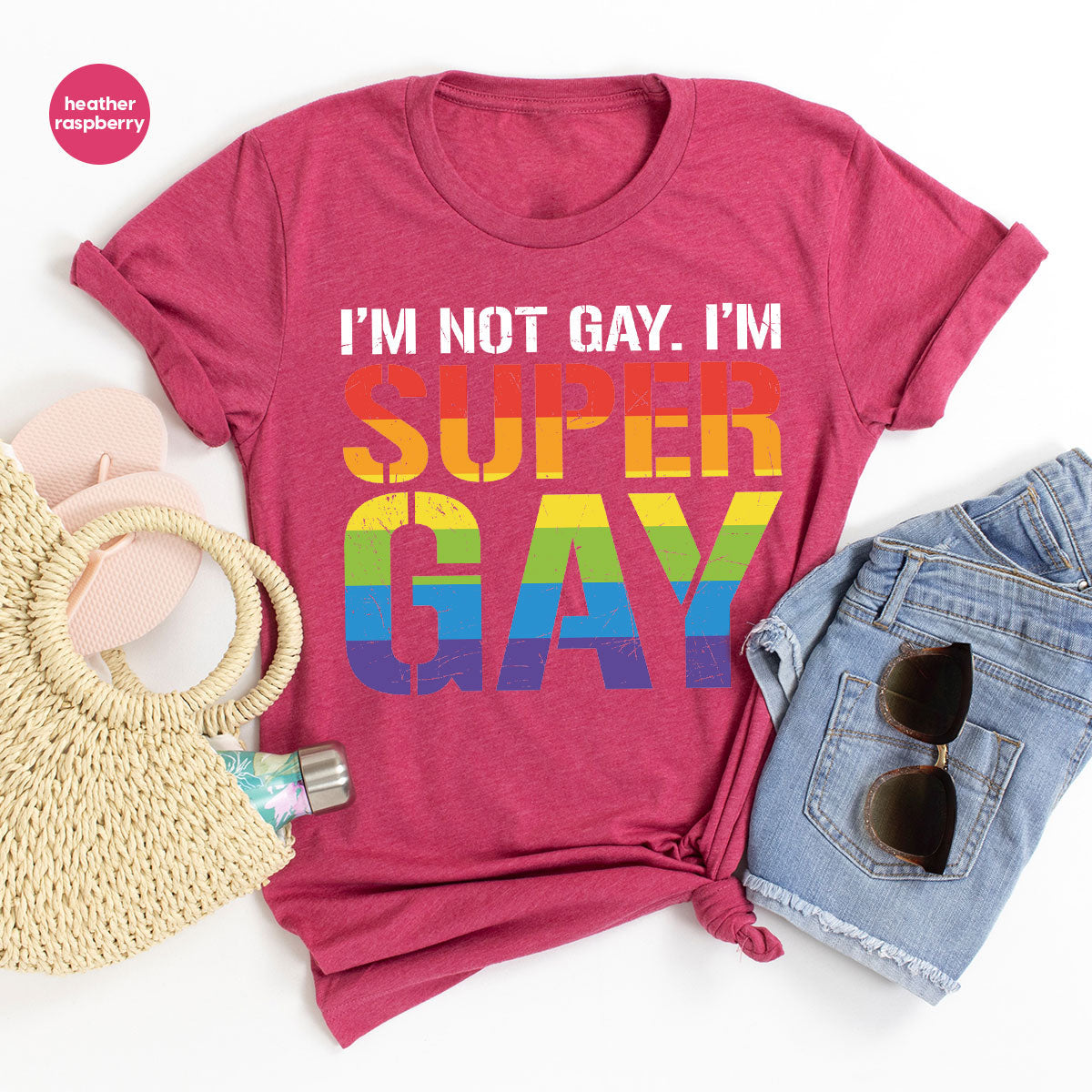 Super Gay Shirt, LGBT Power T-Shirt, Tee product image 42