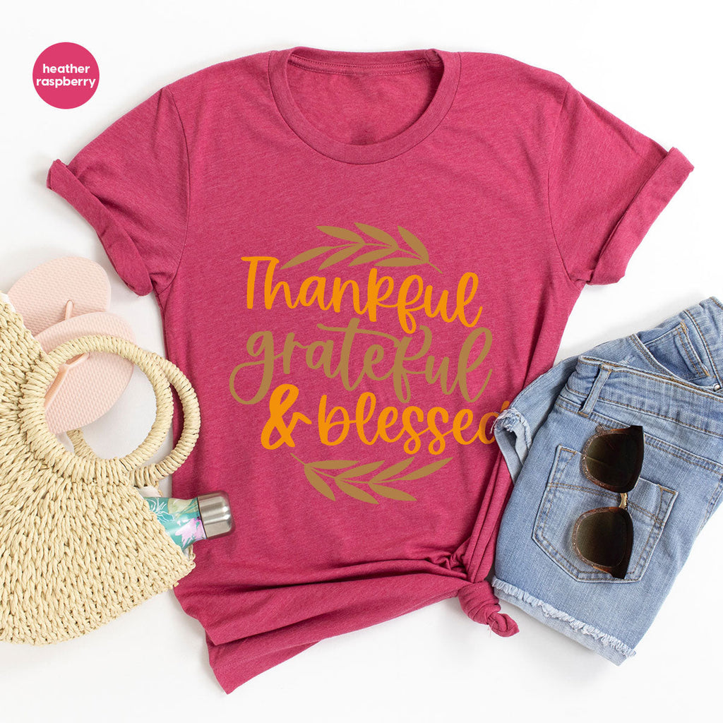 Fall Tshirt, Autumn Clothing, Gift for Her, Happy product image 24