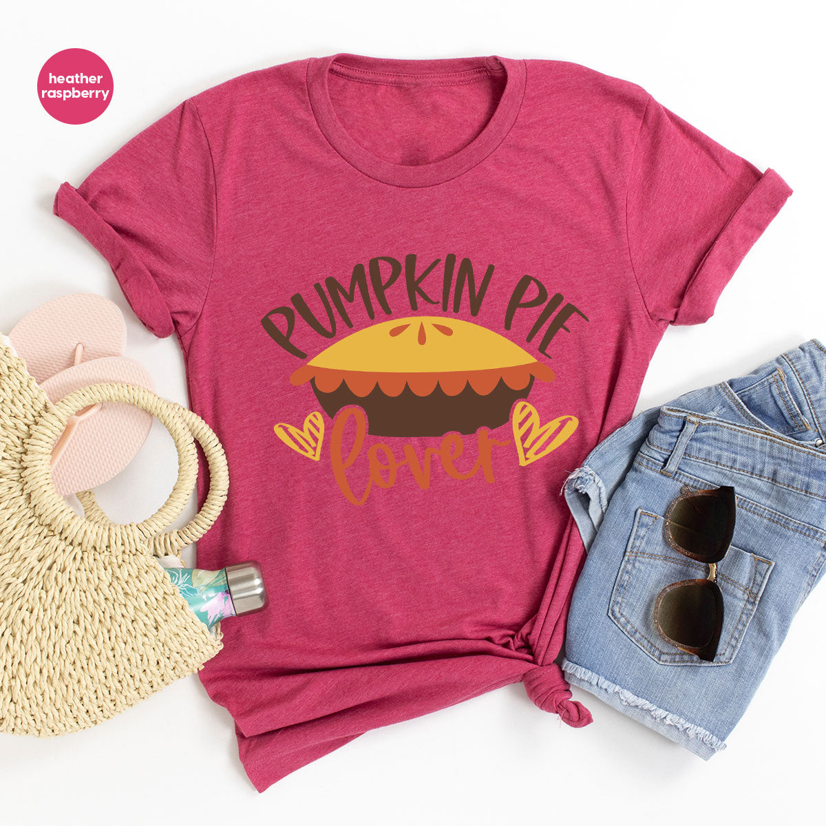 Kids Thanksgiving Shirts, Pumpkin Pie Graphic Tees, Gift product image 57