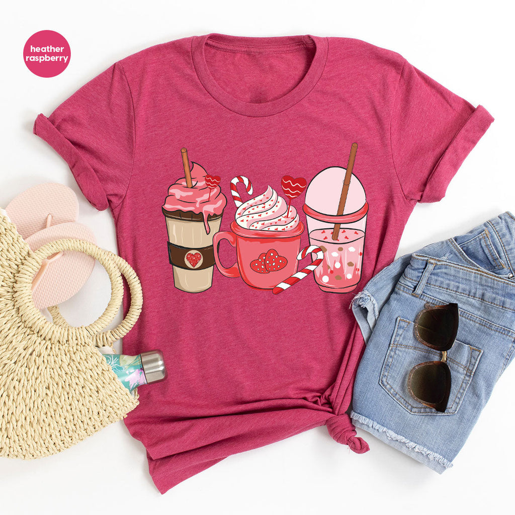 Valentine Drinking Shirt, Valentine's Day Special Gift product image 56