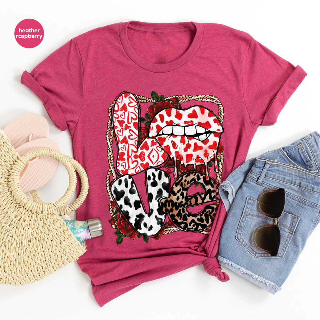 Love Shirt, Lovers Gift, Cool Valentine's Day T-Shirt product image 48