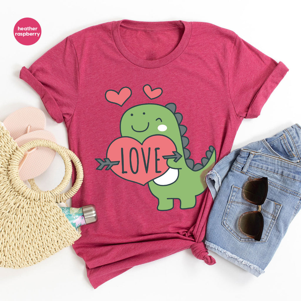 Love Shirt, Lovely Dinosaur Valentine's Day Special For product image 35