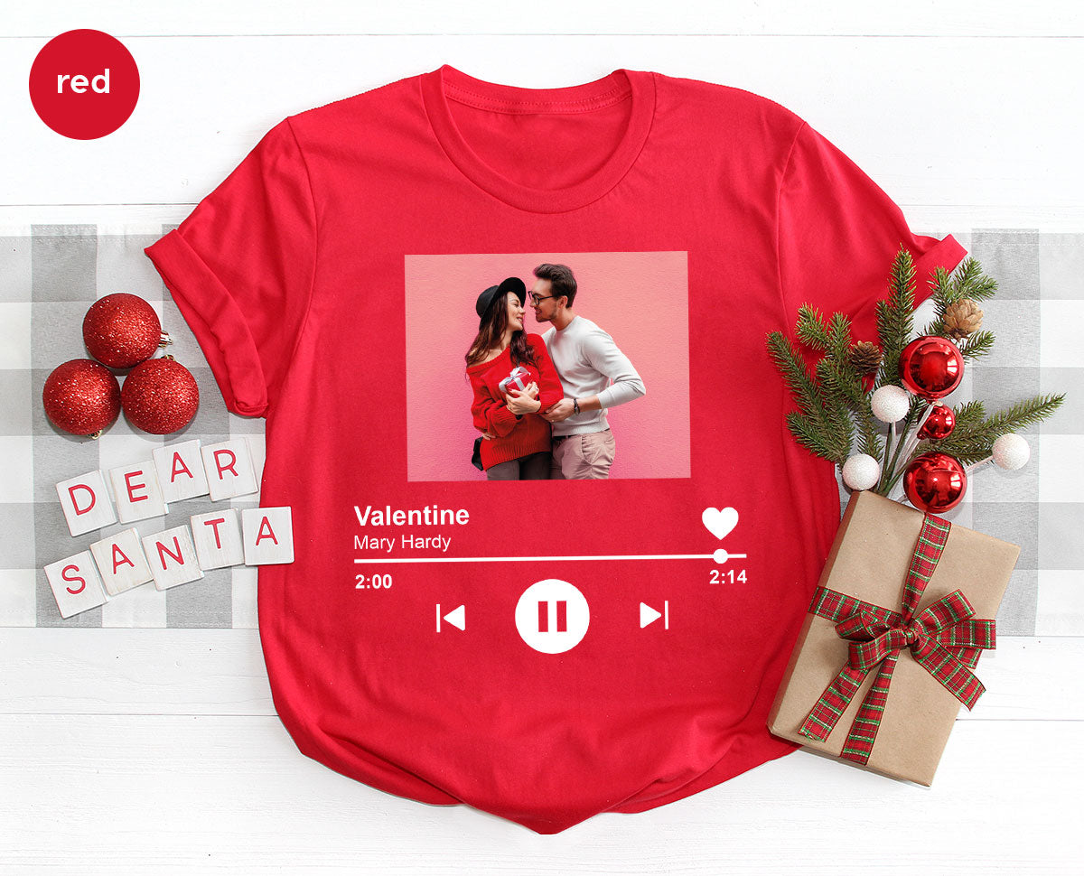 Custom Photo Valentine's Day Shirt, Personalized Gift product image 2
