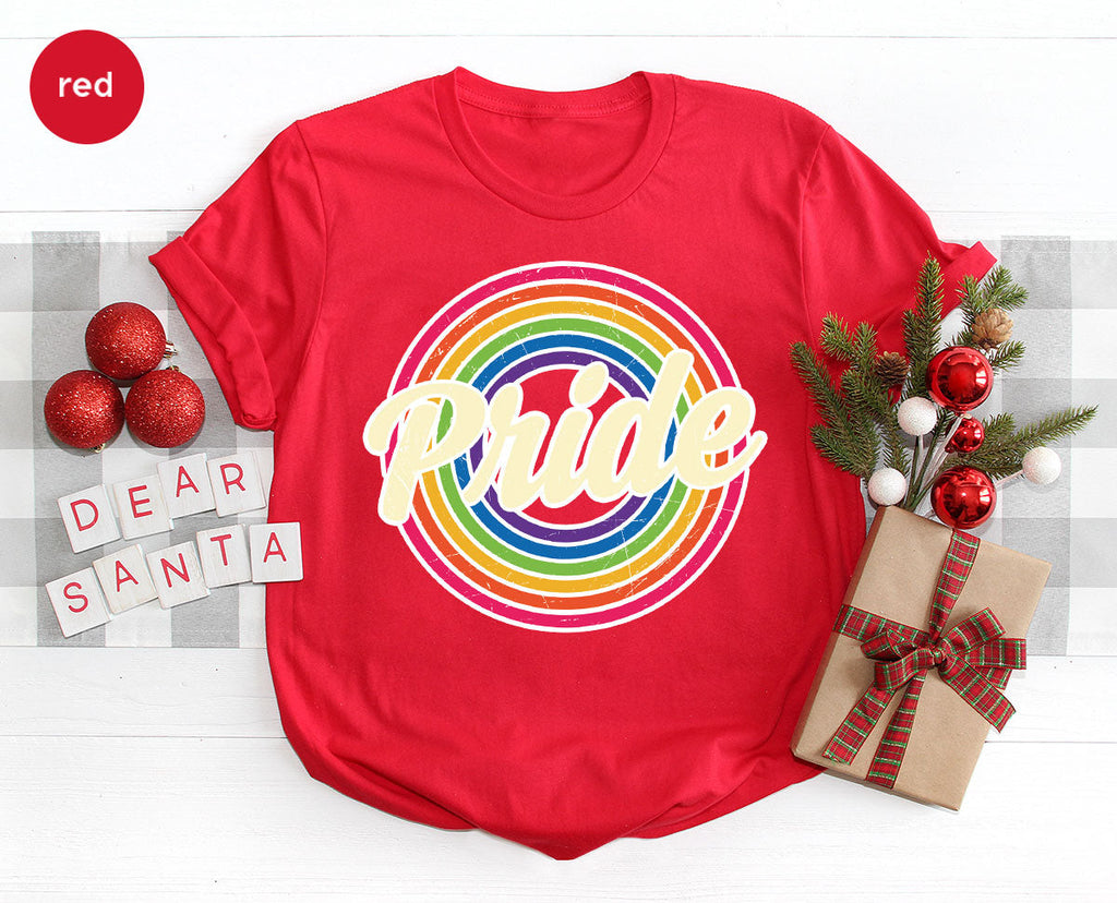 Pride Shirt, LGBT T-Shirt, Tee, Rainbow Graphic product image 46