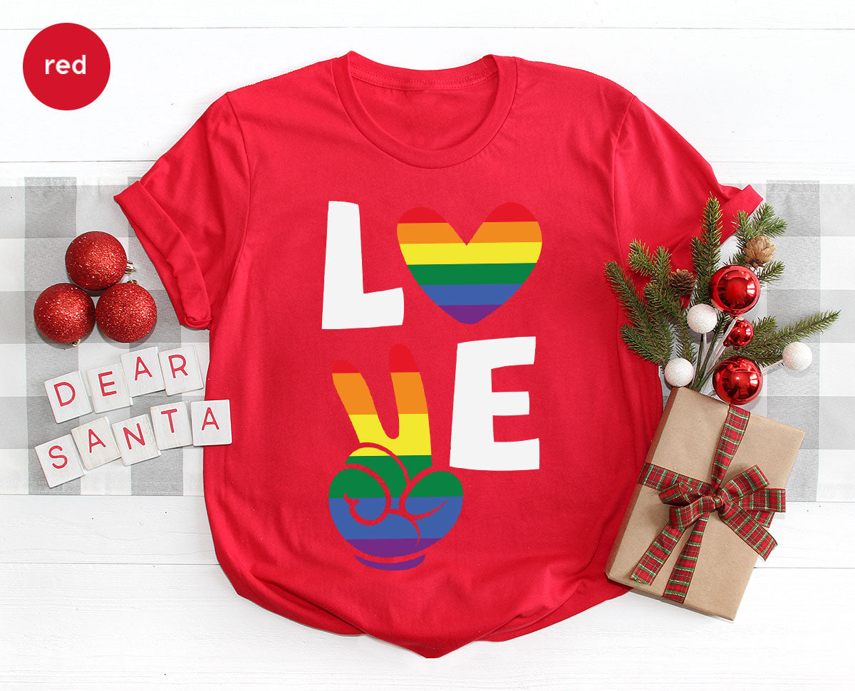 LGBT Love Shirt, Rainbow Glory T-Shirt, Pride Tee product image 49