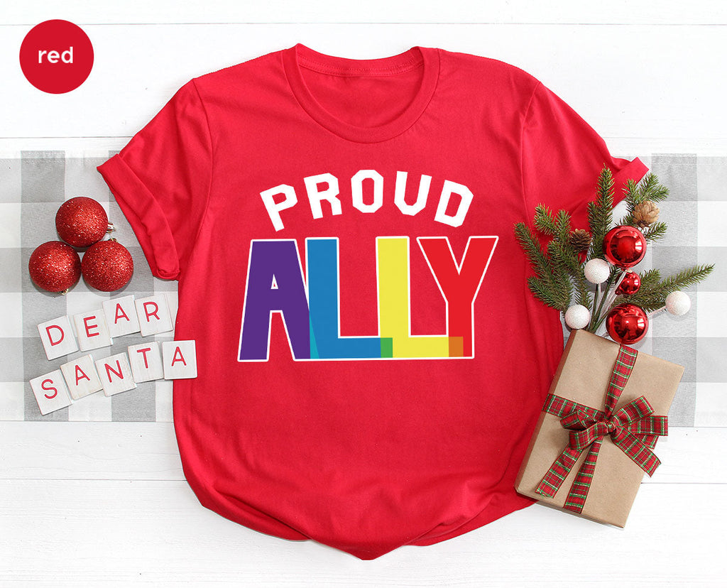 Proud Ally Shirt, LGBT T-Shirt, Tee product image 49