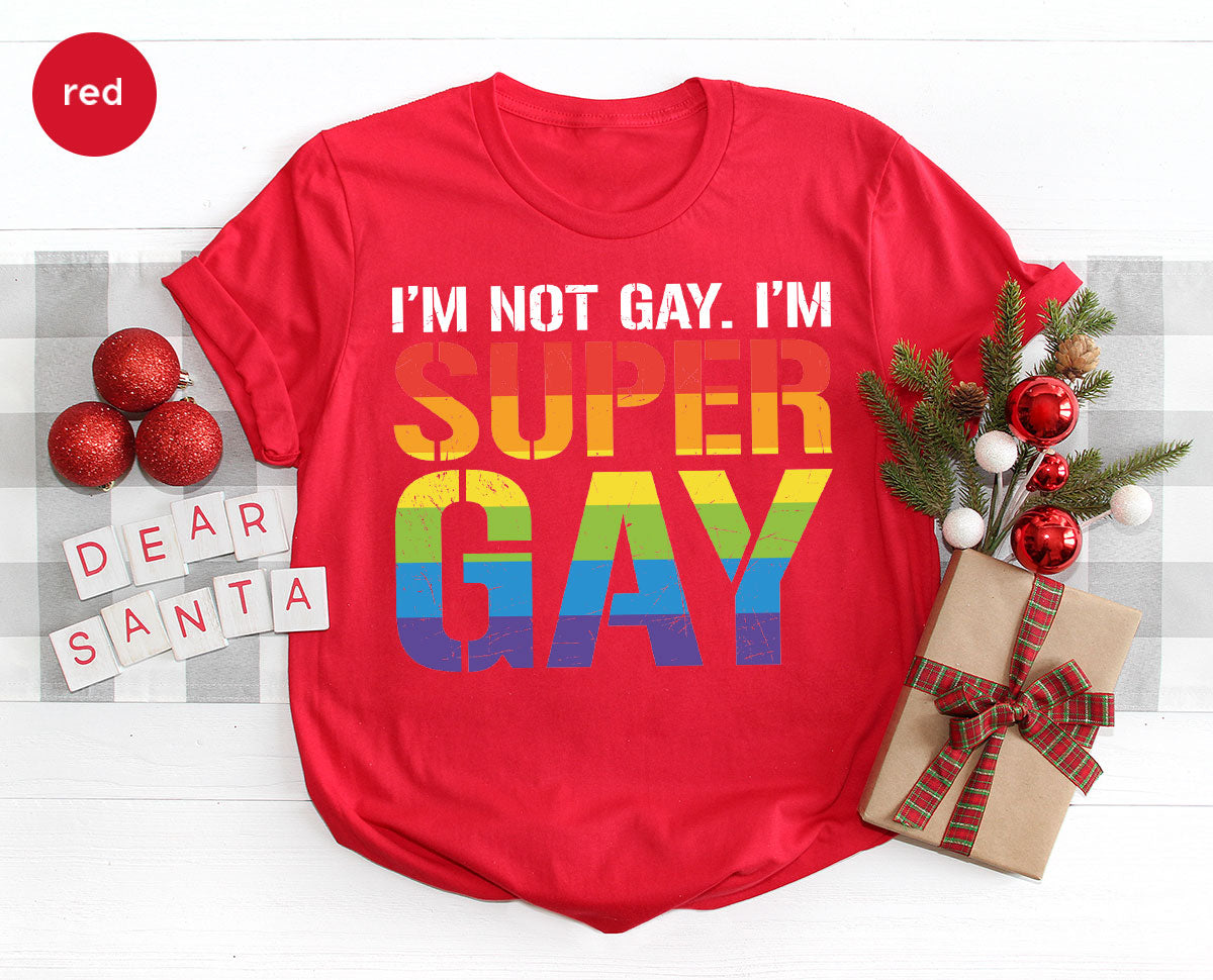 Super Gay Shirt, LGBT Power T-Shirt, Tee product image 43