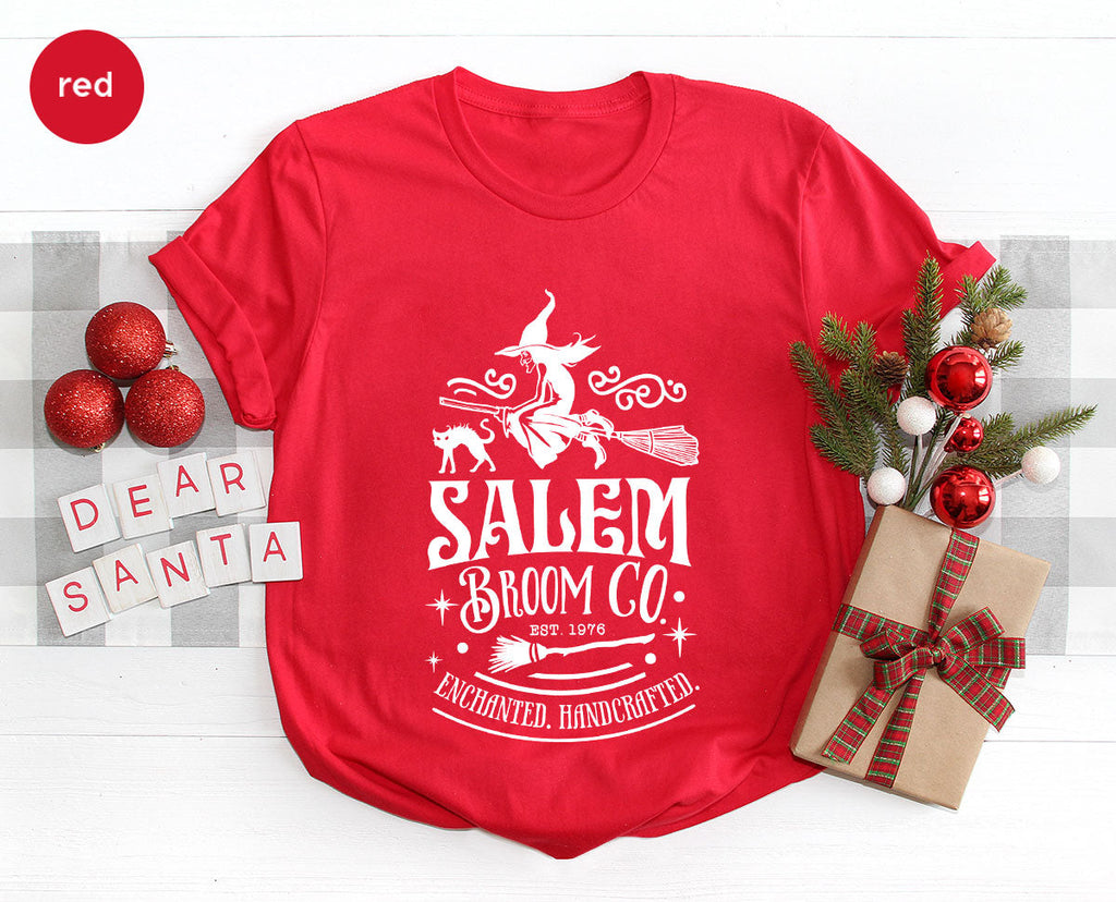Halloween T-Shirt, Gifts, Salem Graphic Tees, Witchy Witch product image 27