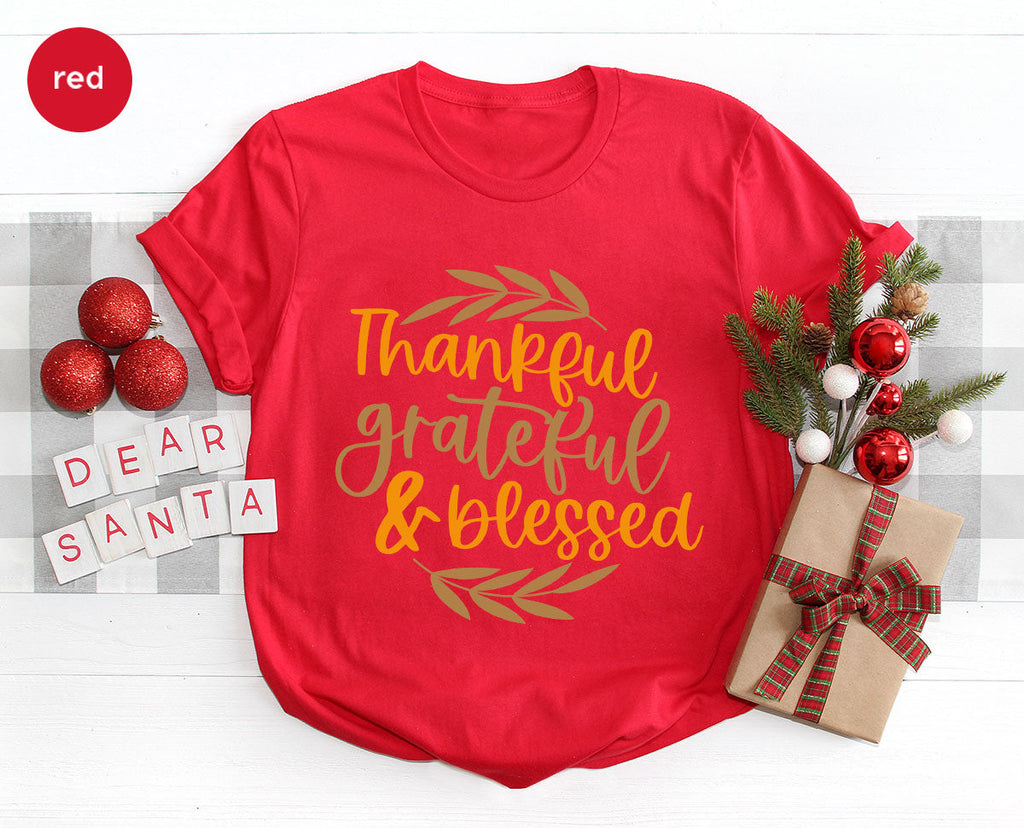 Fall Tshirt, Autumn Clothing, Gift for Her, Happy product image 25